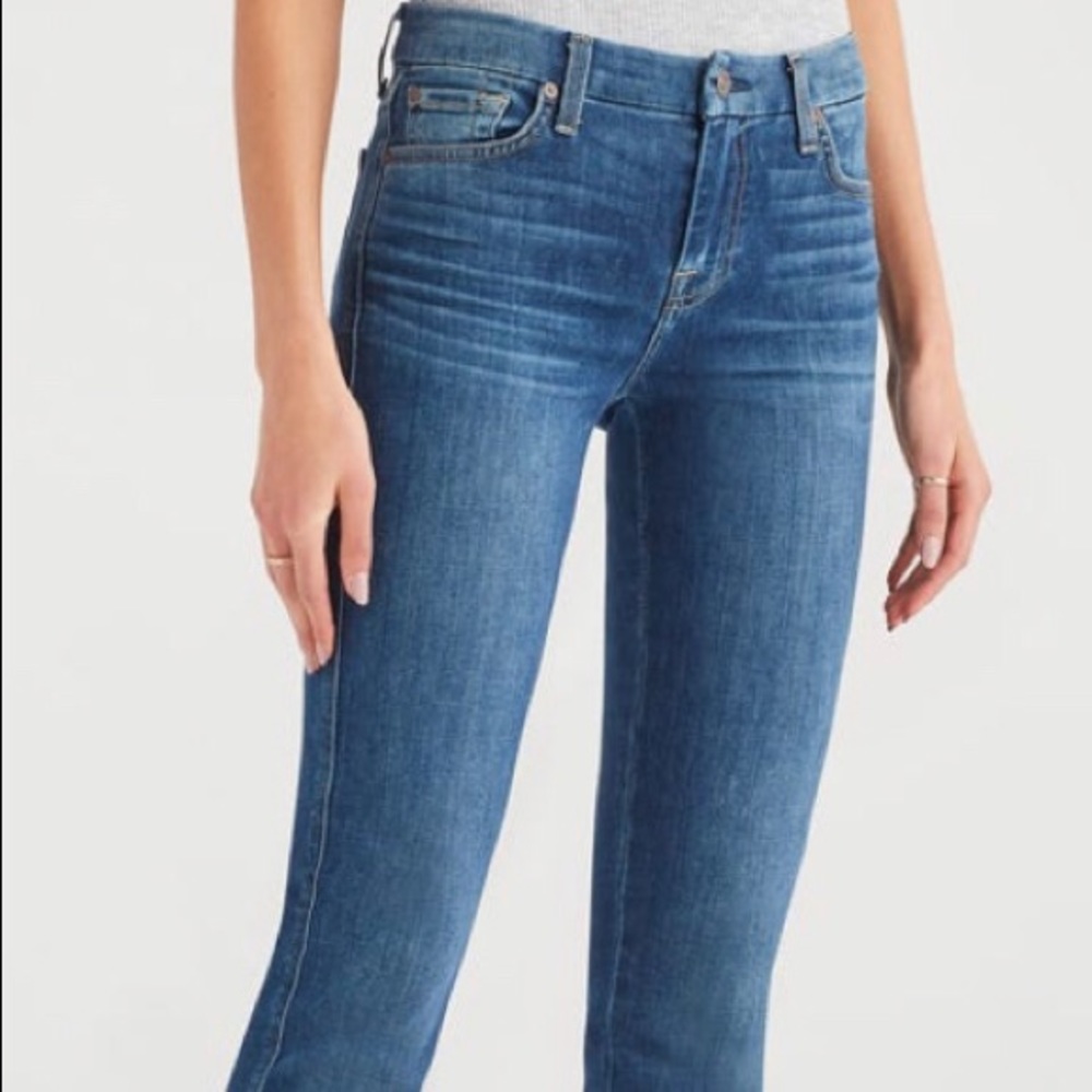 7 for all mankind boot cut jeans